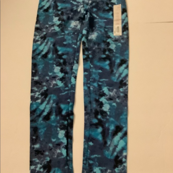 SO Other - SO High Rise Leggings Sz Sm (7) elastic waistband Blue tie dye pattern